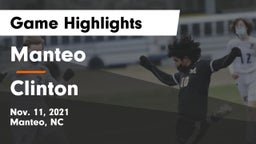 Manteo  vs Clinton  Game Highlights - Nov. 11, 2021