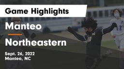 Manteo  vs Northeastern Game Highlights - Sept. 26, 2022