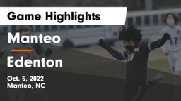 Manteo  vs Edenton Game Highlights - Oct. 5, 2022