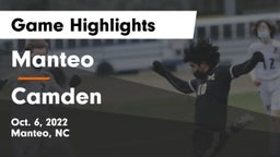 Manteo  vs Camden Game Highlights - Oct. 6, 2022