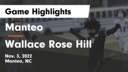 Manteo  vs Wallace Rose Hill Game Highlights - Nov. 3, 2022