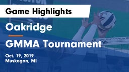 Oakridge  vs GMMA Tournament Game Highlights - Oct. 19, 2019