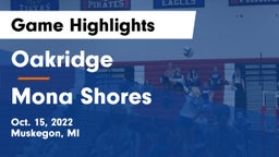 Oakridge  vs Mona Shores  Game Highlights - Oct. 15, 2022