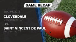 Recap: Cloverdale  vs. Saint Vincent de Paul 2016