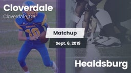 Matchup: Cloverdale vs. Healdsburg  2019