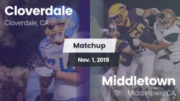 Matchup: Cloverdale vs. Middletown  2019