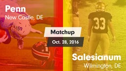 Matchup: Penn vs. Salesianum  2016