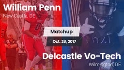 Matchup: William Penn vs. Delcastle Vo-Tech  2017