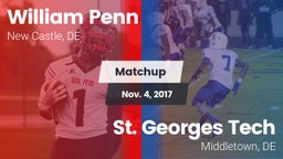 Matchup: William Penn vs. St. Georges Tech  2017