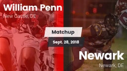 Matchup: William Penn vs. Newark  2018