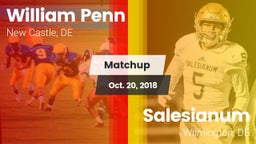 Matchup: William Penn vs. Salesianum  2018