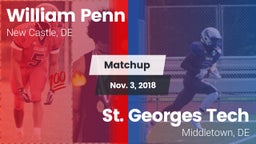 Matchup: William Penn vs. St. Georges Tech  2018