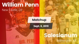 Matchup: William Penn vs. Salesianum  2019
