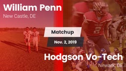 Matchup: William Penn vs. Hodgson Vo-Tech  2019