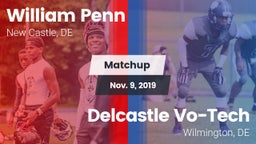 Matchup: William Penn vs. Delcastle Vo-Tech  2019