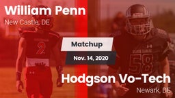 Matchup: William Penn vs. Hodgson Vo-Tech  2020