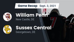 Recap: William Penn  vs. Sussex Central  2021