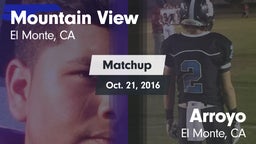 Matchup: Mountain View vs. Arroyo  2016