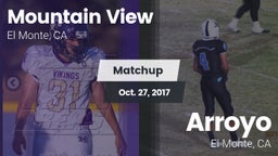 Matchup: Mountain View vs. Arroyo  2017