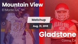 Matchup: Mountain View vs. Gladstone  2018