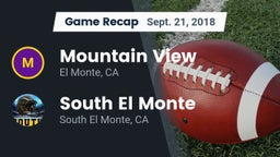 Recap: Mountain View  vs. South El Monte  2018