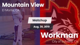 Matchup: Mountain View vs. Workman  2019