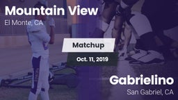 Matchup: Mountain View vs. Gabrielino  2019