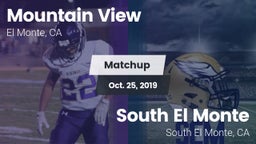 Matchup: Mountain View vs. South El Monte  2019