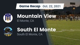 Recap: Mountain View  vs. South El Monte  2021