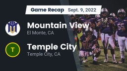 Recap: Mountain View  vs. Temple City  2022