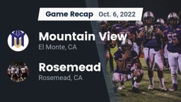 Recap: Mountain View  vs. Rosemead  2022