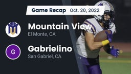 Recap: Mountain View  vs. Gabrielino  2022