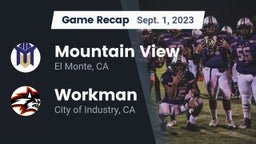 Recap: Mountain View  vs. Workman  2023