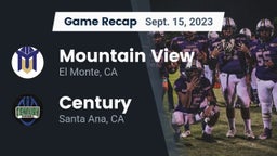 Recap: Mountain View  vs. Century  2023