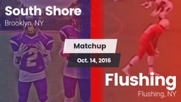 Matchup: South Shore vs. Flushing  2016