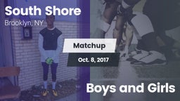 Matchup: South Shore vs. Boys and Girls  2017