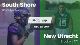 Matchup: South Shore vs. New Utrecht  2017