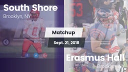 Matchup: South Shore vs. Erasmus Hall  2018