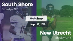 Matchup: South Shore vs. New Utrecht  2018