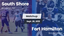 Matchup: South Shore vs. Fort Hamilton  2019
