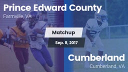 Matchup: Prince Edward County vs. Cumberland  2017