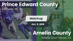 Matchup: Prince Edward County vs. Amelia County  2018