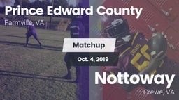 Matchup: Prince Edward County vs. Nottoway  2019