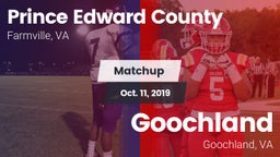 Matchup: Prince Edward County vs. Goochland  2019