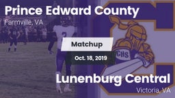 Matchup: Prince Edward County vs. Lunenburg Central  2019