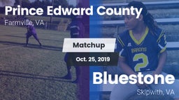 Matchup: Prince Edward County vs. Bluestone  2019