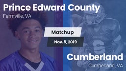 Matchup: Prince Edward County vs. Cumberland  2019
