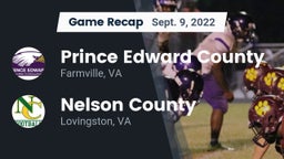 Recap: Prince Edward County  vs. Nelson County  2022