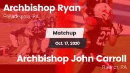 Matchup: Archbishop Ryan vs. Archbishop John Carroll  2020