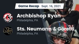 Recap: Archbishop Ryan  vs. Sts. Neumann & Goretti  2021